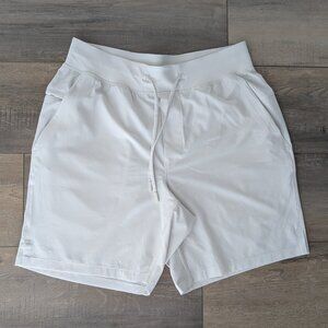 Lululemon Linerless Training Shorts | Light Ivory | Medium